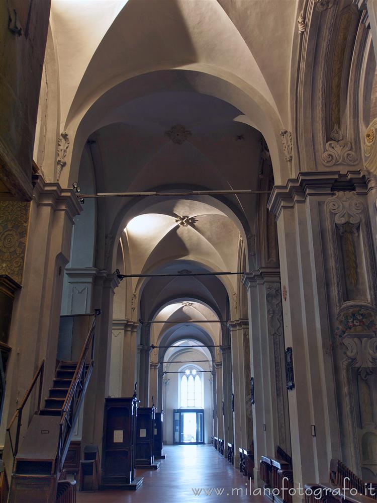 Milano - Navata laterale sinistra della Basilica di San Marco